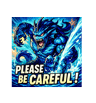 海神リヴァイアサン【アニメ風】（個別スタンプ：37）