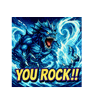 海神リヴァイアサン【アニメ風】（個別スタンプ：40）