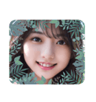 毎日AI美人スタンプ‪☆15（個別スタンプ：25）