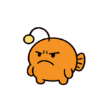 闇に笑うアンコウ@SFW（個別スタンプ：1）