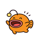 闇に笑うアンコウ@SFW（個別スタンプ：4）