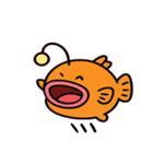 闇に笑うアンコウ@SFW（個別スタンプ：9）