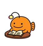 闇に笑うアンコウ@SFW（個別スタンプ：10）