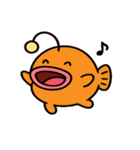 闇に笑うアンコウ@SFW（個別スタンプ：12）