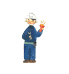 IKUNAS木の家をつくる職人さんスタンプ（個別スタンプ：13）