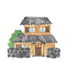 IKUNAS木の家をつくる職人さんスタンプ（個別スタンプ：18）