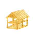 IKUNAS木の家をつくる職人さんスタンプ（個別スタンプ：20）