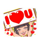 ヨロコビウーマン（個別スタンプ：2）