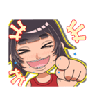 ヨロコビウーマン（個別スタンプ：19）