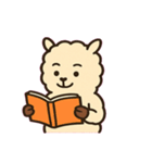 まったりアルパカのひとこと@SFW（個別スタンプ：9）