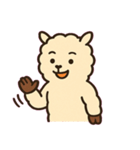 まったりアルパカのひとこと@SFW（個別スタンプ：11）