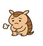 まるまりアルマジロの日常@SFW（個別スタンプ：1）