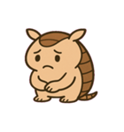 まるまりアルマジロの日常@SFW（個別スタンプ：4）