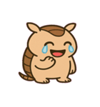 まるまりアルマジロの日常@SFW（個別スタンプ：7）