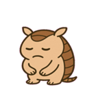 まるまりアルマジロの日常@SFW（個別スタンプ：10）