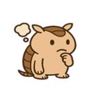 まるまりアルマジロの日常@SFW（個別スタンプ：11）