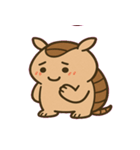 まるまりアルマジロの日常@SFW（個別スタンプ：14）