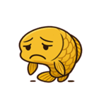 沈黙のアロワナ@SFW（個別スタンプ：8）