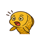 沈黙のアロワナ@SFW（個別スタンプ：9）