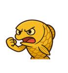 沈黙のアロワナ@SFW（個別スタンプ：10）