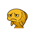 沈黙のアロワナ@SFW（個別スタンプ：11）