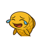 沈黙のアロワナ@SFW（個別スタンプ：12）