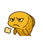 沈黙のアロワナ@SFW（個別スタンプ：14）