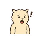 ふわふわアルパカのまいにち@SFW（個別スタンプ：2）