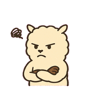 ふわふわアルパカのまいにち@SFW（個別スタンプ：5）