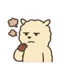 ふわふわアルパカのまいにち@SFW（個別スタンプ：9）