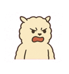 ふわふわアルパカのまいにち@SFW（個別スタンプ：10）