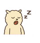 ふわふわアルパカのまいにち@SFW（個別スタンプ：11）