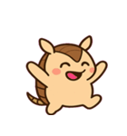 がんばるアルマジロ@SFW（個別スタンプ：1）