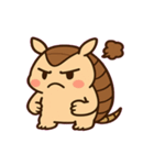 がんばるアルマジロ@SFW（個別スタンプ：4）