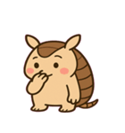 がんばるアルマジロ@SFW（個別スタンプ：9）