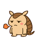 がんばるアルマジロ@SFW（個別スタンプ：10）