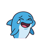 沈黙のイルカ@SFW（個別スタンプ：4）