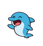笑うイルカ@SFW（個別スタンプ：14）