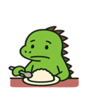 沈黙のイグアナ@SFW（個別スタンプ：1）