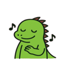 沈黙のイグアナ@SFW（個別スタンプ：3）