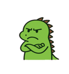 沈黙のイグアナ@SFW（個別スタンプ：4）