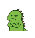 沈黙のイグアナ@SFW（個別スタンプ：8）