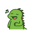 沈黙のイグアナ@SFW（個別スタンプ：10）