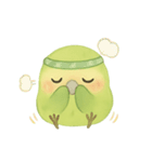 飛べないオウム！日常癒し系カカポ（個別スタンプ：24）