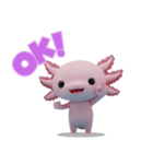 ウーパくん3D（個別スタンプ：2）