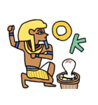 エジプト壁画で年末年始★pocaママ（個別スタンプ：27）