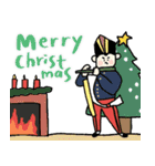 名画の年末〜年始・正月と日常使いスタンプ（個別スタンプ：1）