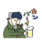 名画の年末〜年始・正月と日常使いスタンプ（個別スタンプ：19）