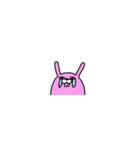 ピンクうさぎのうーさん（個別スタンプ：33）