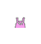 ピンクうさぎのうーさん（個別スタンプ：34）